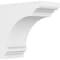 Ekena Millwork Standard Hughes Architectural Grade PVC Bracket, 5"W x 10"D x 10"H BKTP05X10X10HUG - alternate 1